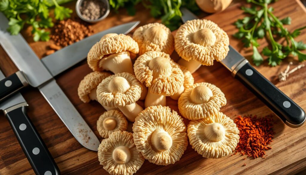 Lion's mane mushroom preparation