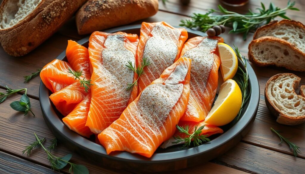 Quality smoked salmon for recipes