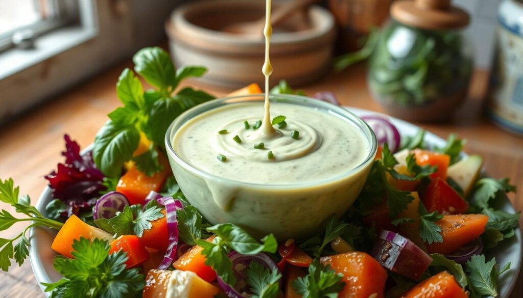 Green Goddess herb dressing