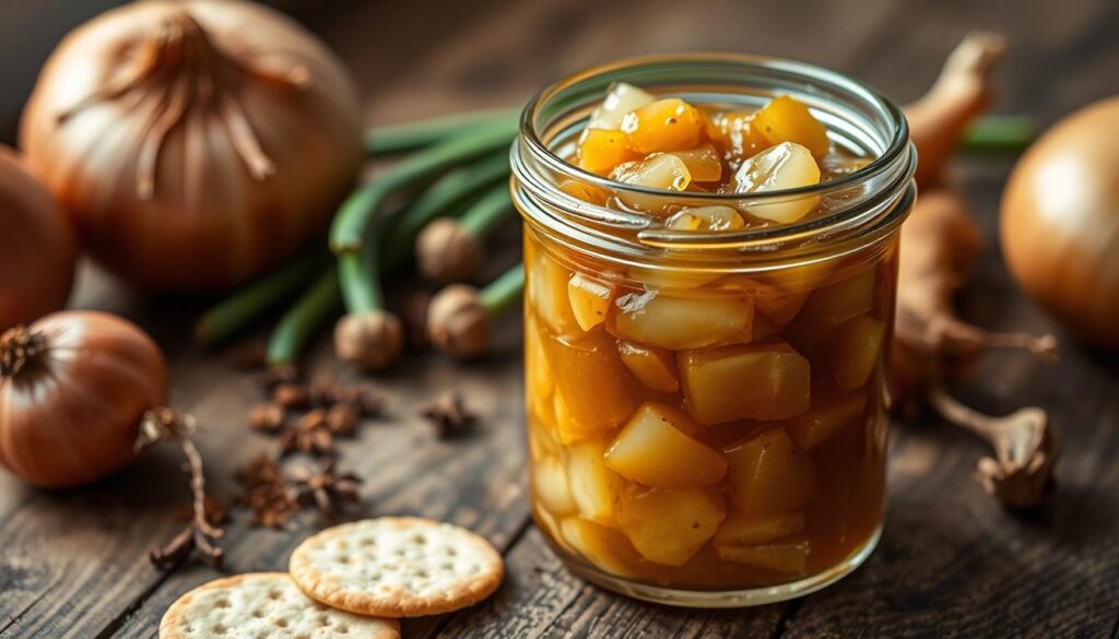 Sweet onion relish as a savory spread