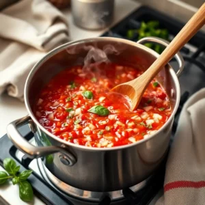 Creamy tomato