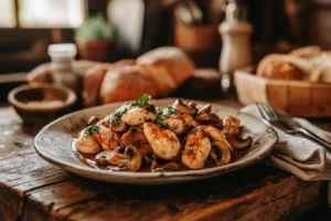 Chicken Marsala with Mushrooms