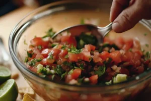 Salsa recipe with fresh tomatoes