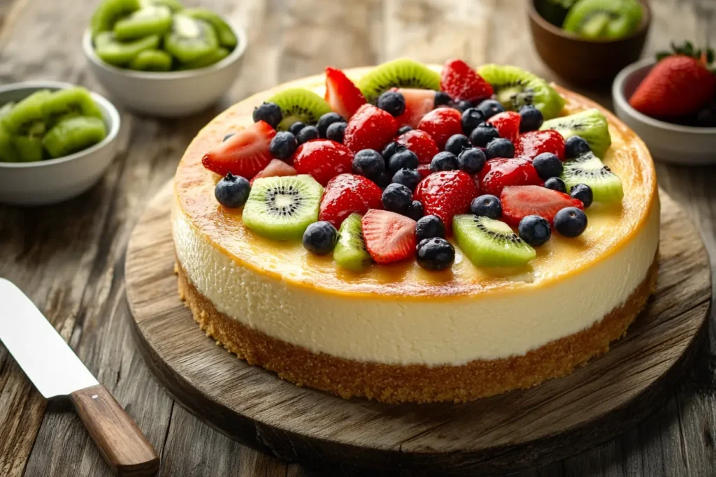 Fruit Cheesecake Recipe