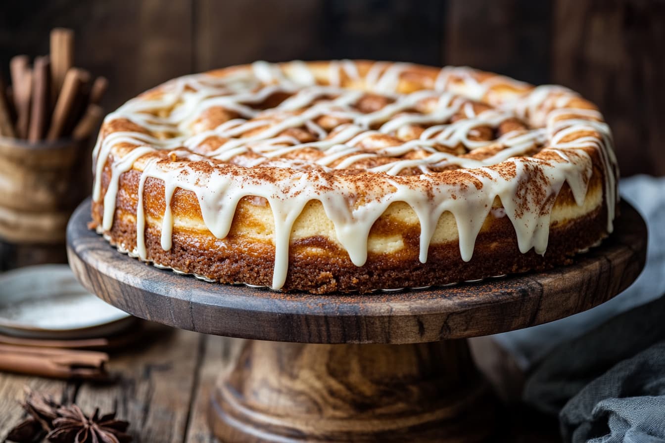 Cinnamon Roll Cheesecake Recipes