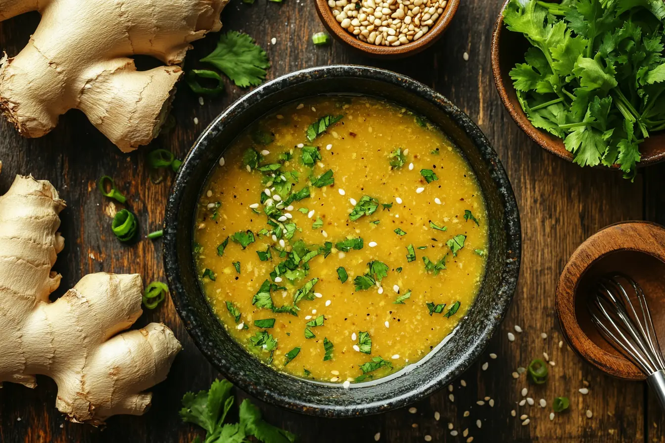 Miso Ginger Dressing Recipe